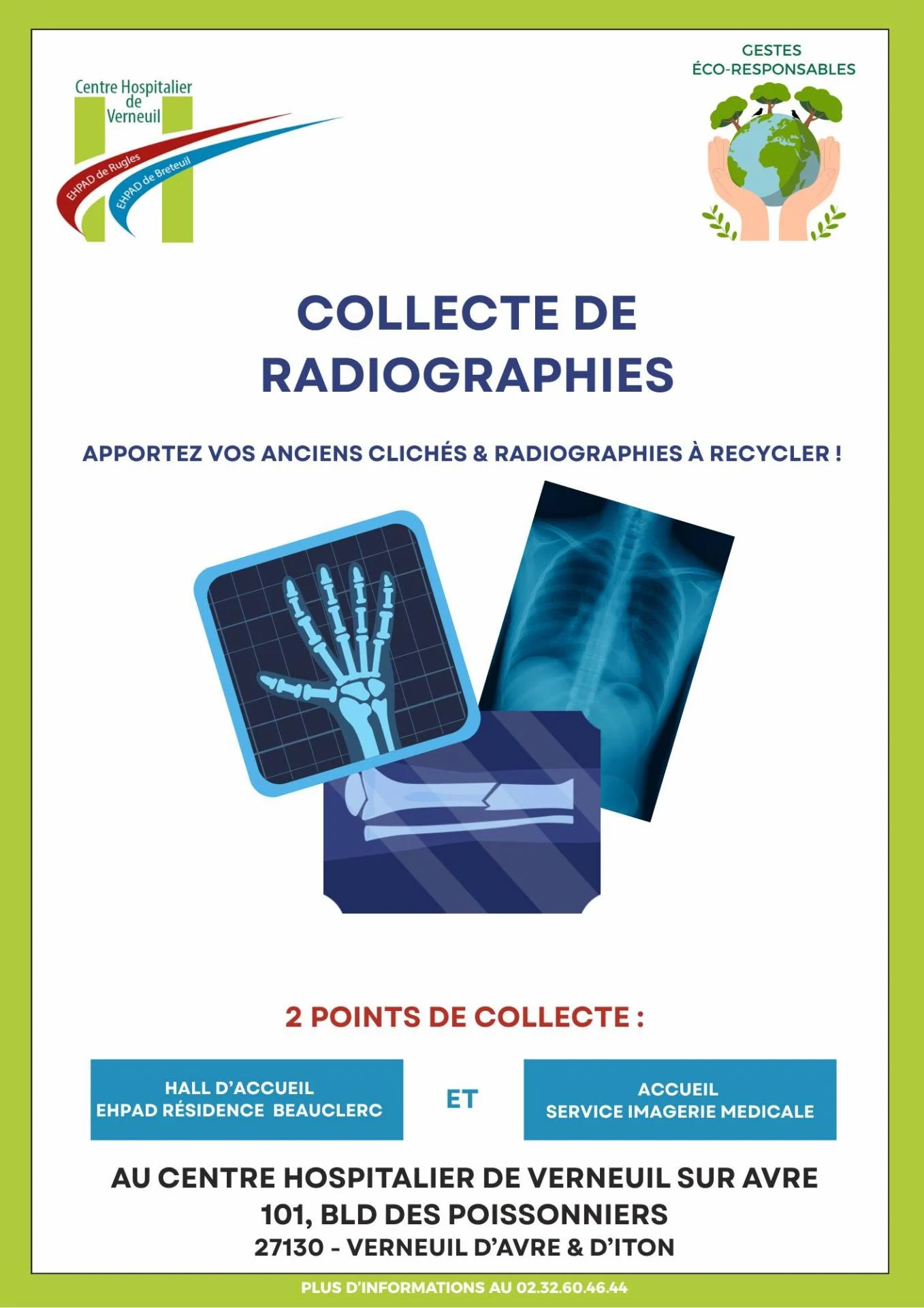 Radiographies à Verneuil